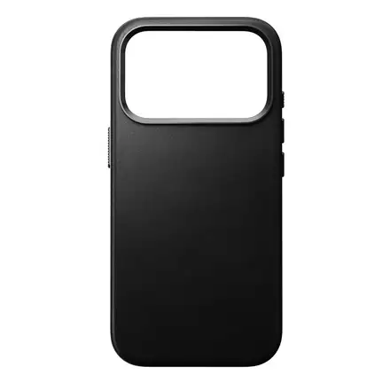Nomad kryt Traditional Leather Case MagSafe pre iPhone 17 Pro - Black