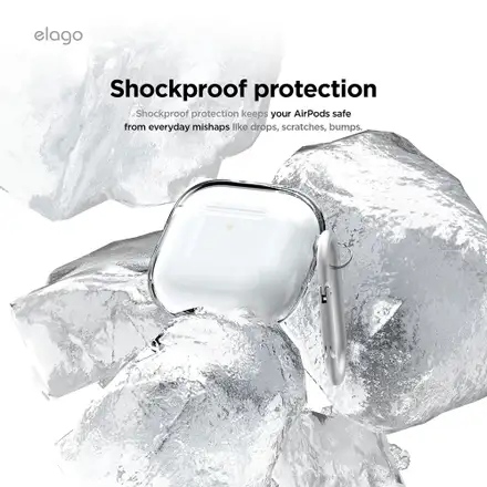 Elago puzdro TPU Hang Case pre Airpods 4/5 - Clear