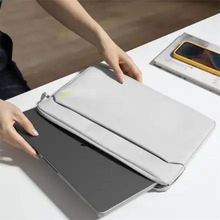 Tomtoc puzdro Light Sleeve pre Macbook Pro 14" M1/M2/M3/M4 - Light Gray