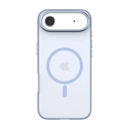 Comma kryt Joy Elegant Series Magnetic Case pre iPhone Air - Light Blue