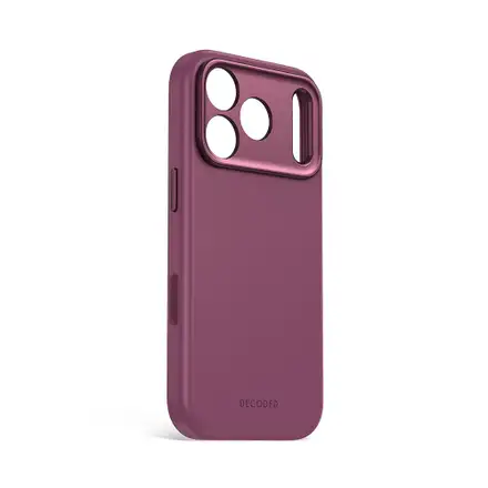 Decoded kryt Silicone Case Magsafe pre iPhone 18 Pro - Plum