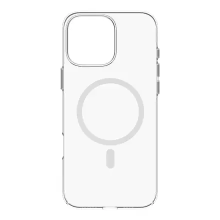 Comma kryt Glass Series Magnetic Case pre iPhone 16 Plus - Clear