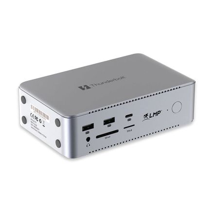 LMP ThunderDock TB5 8K 14-Port Thunderbolt 5 Docking Station - Space Gray