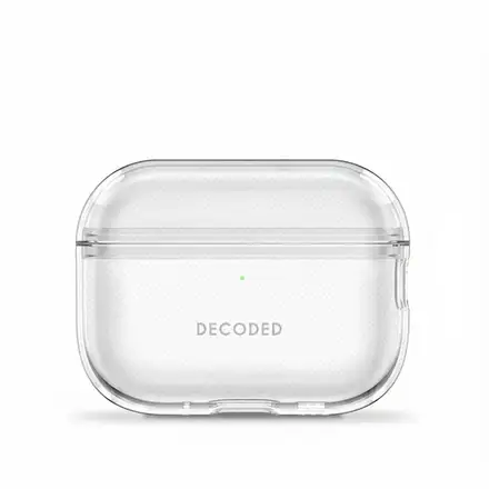 Decoded puzdro Silicone AirCase pre Apple Airpods Pro 3 - Transparent