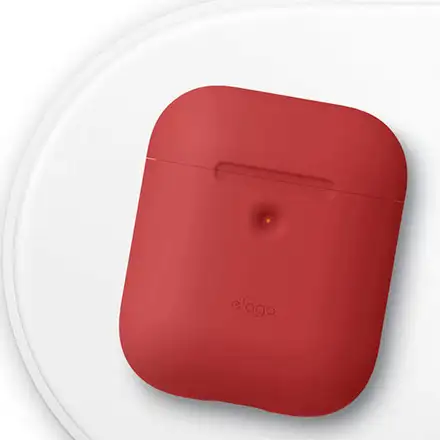 Elago Airpods 2 Silicone Case - Red