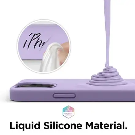 Elago kryt Silicone Case pre iPhone 12 Pro Max - Lavender