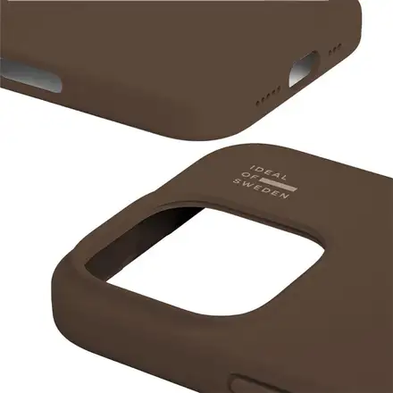 iDeal Silicone Case MagSafe iPhone 16 Pro Mocha Mousse