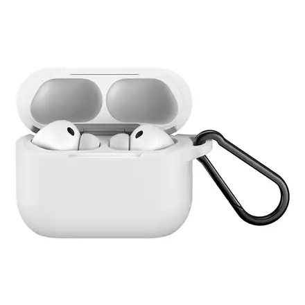 Devia puzdro Naked Silicone Case pre AirPods Pro 3 - White