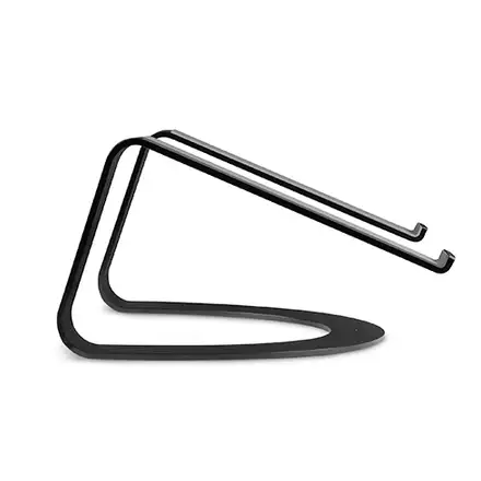TwelveSouth stojan Curve pre MacBook - Matte Black Aluminium