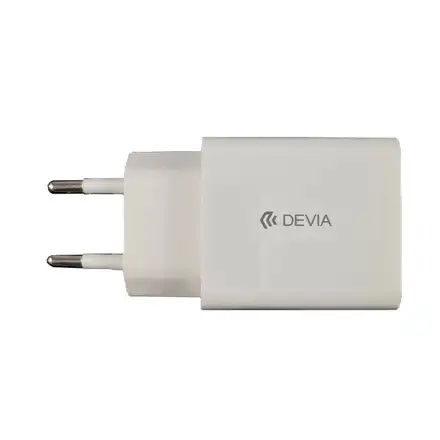 Devia sieťová nabíjačka Smart series PD&QC Quick Charger 20W - White