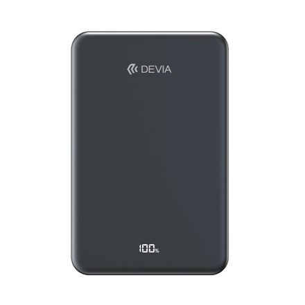 Devia powerbank Ultra14 Solid State Magnetic 10.000 mAh PD 22.5W - Black