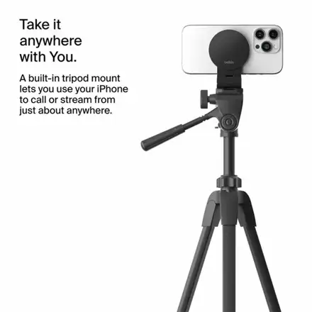Belkin držiak iPhone Mount with MagSafe pre Mac Desktops and Displays - Black