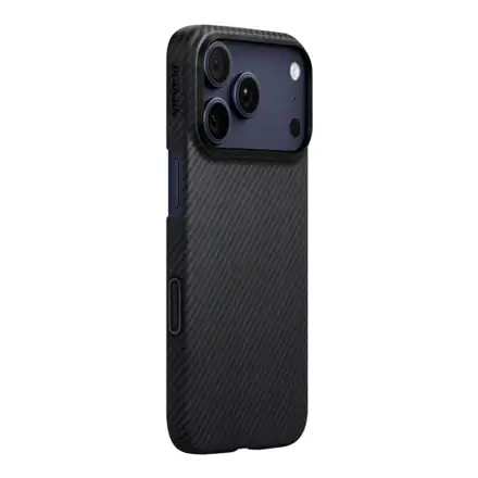 Pitaka kryt Ultra-Slim Case pre iPhone 17 Pro Max - Black/Grey