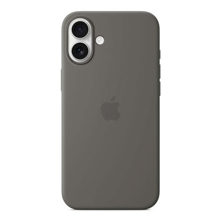iPhone 16 Plus Silicone Case with MagSafe - Stone Gray