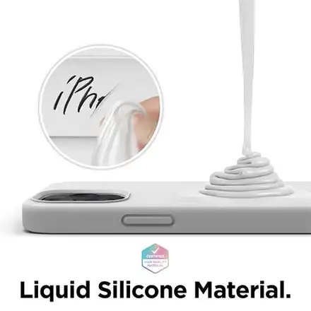 Elago kryt Silicone Case pre iPhone 12/12 Pro - White