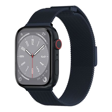 SwitchEasy remienok Mesh Stainless Steel pre Apple Watch 44/45/46mm - Midnight