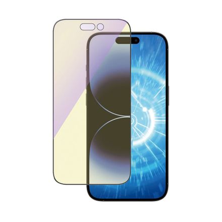 PanzerGlass ochranné sklo UWF AB Anti-Bluelight pre iPhone 14 Pro - Black Frame