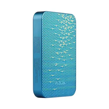 Pitaka Aramid Fiber Magnetic Power Bank Qi2 10 000 mAh - Lucid Blue