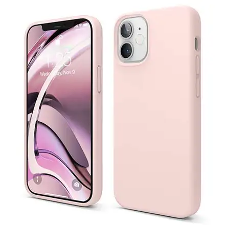Elago kryt Silicone Case pre iPhone 12 mini - Lovely Pink