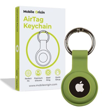 Mobile Origin puzdro Airtag KeyChain pre Apple Airtag - Blue