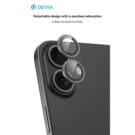Devia Peak Series Lens Protector pre iPhone 16/16 Plus - Blue