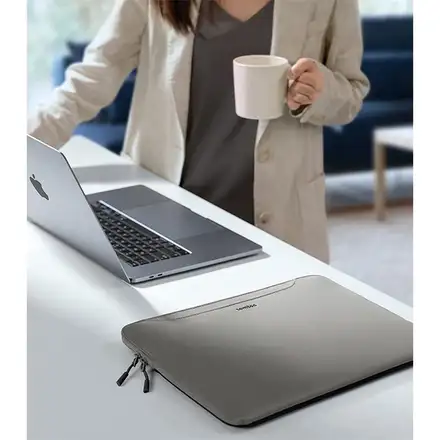 Tomtoc puzdro The Her Sleeve pre Macbook Pro 14" - Dark Gray/Gray