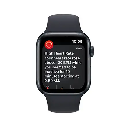Apple Watch SE 2 GPS 44mm puzdro z temne atramentového hliníka *Trieda B*