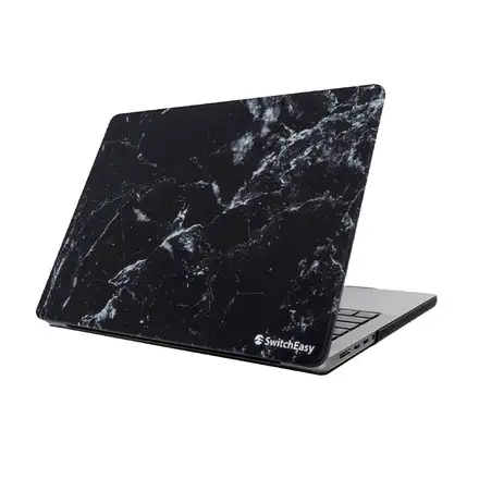 SwitchEasy Hardshell Marble Case pre MacBook Pro 13" 2020/2022 - Black Marble
