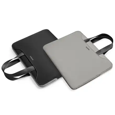 Tomtoc puzdro The Her Sleeve pre Macbook Pro 16" - Dark Gray/Gray
