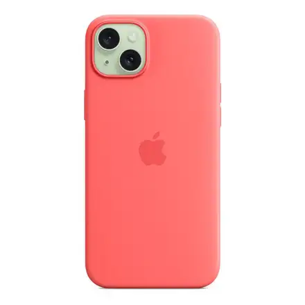 iPhone 15 Plus Silicone Case with MagSafe - Guava