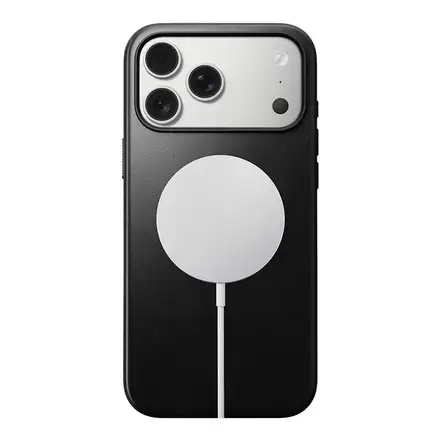 Nomad kryt Modern Leather Case Magsafe Horween pre iPhone 17 Pro Max - Black