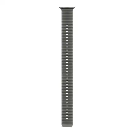 Apple Watch 49mm Translucent Black Ocean Band Extension - Black Titanium Finish