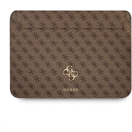 Guess PU 4G Metal Logo Púzdo na MacBook 13" hnedé