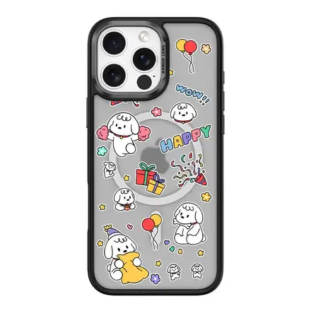 Comma kryt Cultural Series Magnetic Case pre iPhone 16 Pro Max - Happy Dog