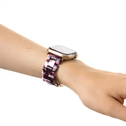 iDeal Resin Watch Band 38/40/41/42 Pink Pearl