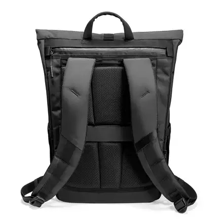 TomToc batoh Navigator T61 Rolltop Backpack 20L - Black