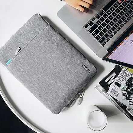 Tomtoc puzdro 360 Protective Sleeve pre Macbook Air 13" M1/M2/M3/M4 - Gray