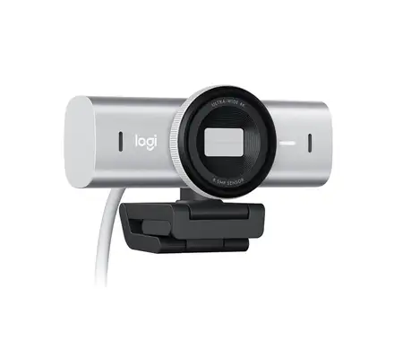 Logitech MX Brio - 4K Ultra HD web kamera - svetlošedá