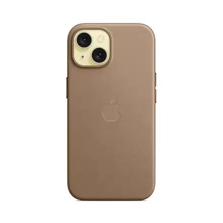 iPhone 15 FineWoven Case with MagSafe - Taupe *Rozbalený*