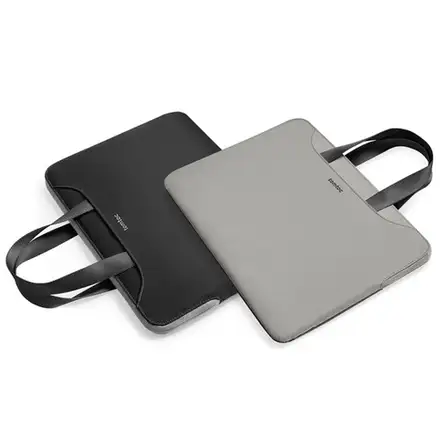Tomtoc puzdro The Her Sleeve pre Macbook Pro 16" - Dark Gray/Gray