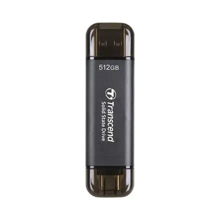Transcend SSD 512GB ESD310C USB 3.2 Gen 2x1 - Black