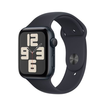 Apple Watch SE GPS 44mm Midnight Aluminium Case with Midnight Sport Band - S/M *Vystavený*
