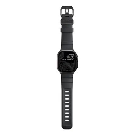Nomad remienok Rocky Point Band pre Apple Watch 46/49mm - Storm/Black