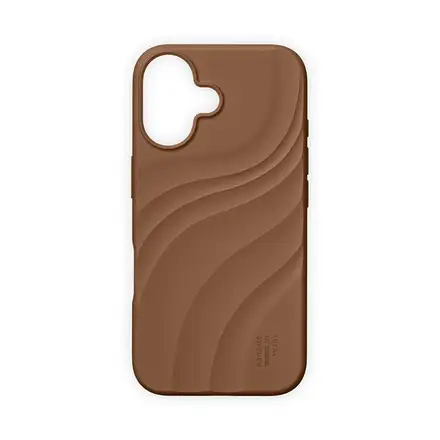 iDeal Fashion Soft Swirl Silicone Case MagSafe iPhone 16 Salted Caramel