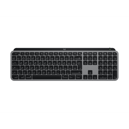 Logitech MX Keys S for MAC - bezdrôtová podsvietená klávesnica - US - vesmírna sivá