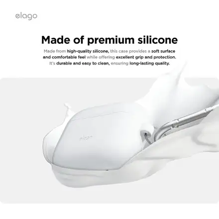 Elago puzdro Silicone Hang Case pre Airpods 4/5 - Black