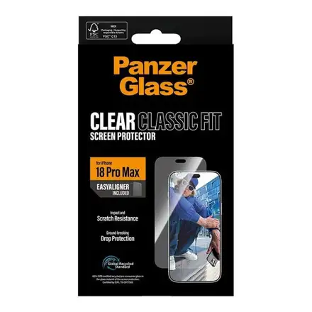 PanzerGlass ochranné sklo UWF Classic Fit pre iPhone 18 Pro Max - Clear