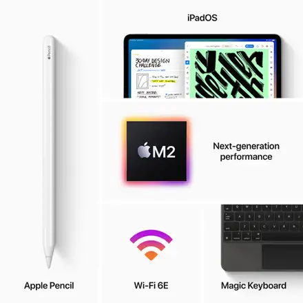 iPad Pro 11" (2022) Wi-Fi 128 GB kozmická sivá *Trieda A*