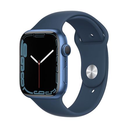 Apple Watch Series 7 GPS 45mm puzdro z modrého hliníka *Trieda C*