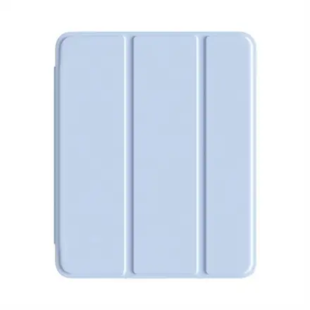 Comma puzdro Joy Series PU Case With Pencil Slot pre iPad Air 13" M2/M3 - Light Blue